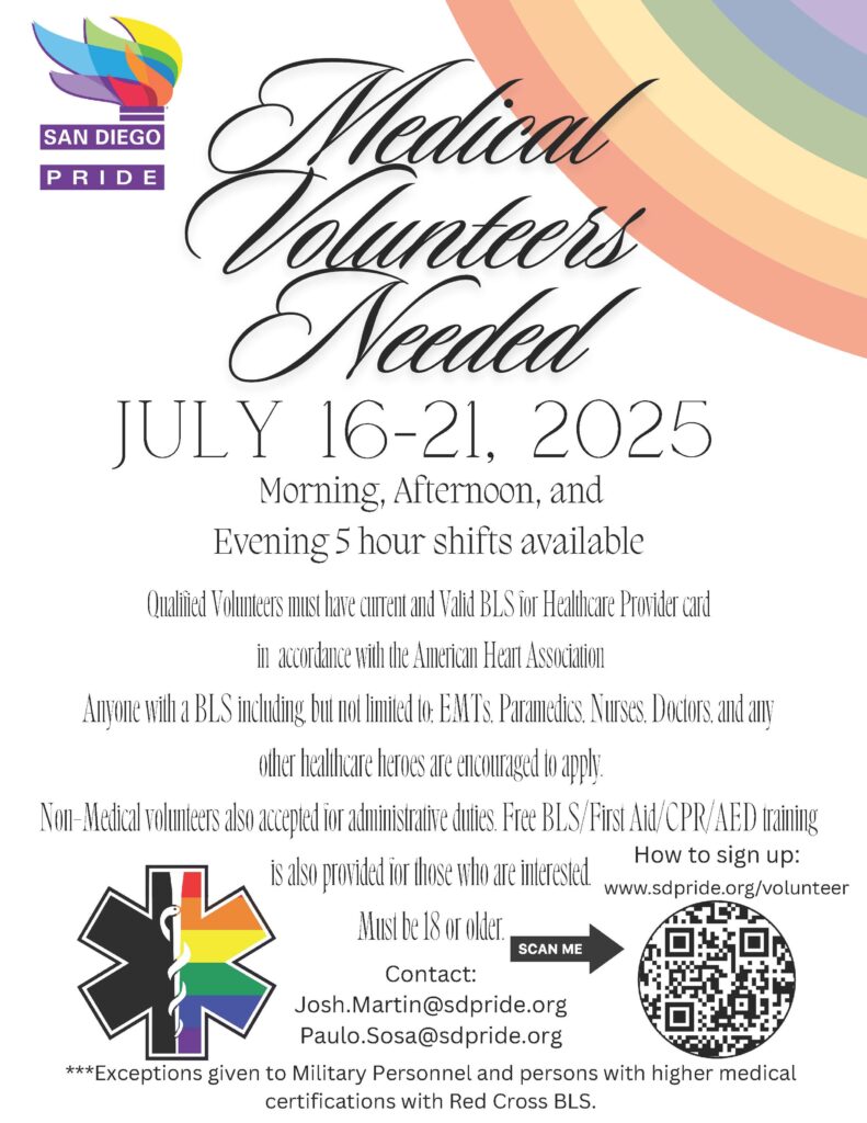 Medical Volunteers Needed (3)